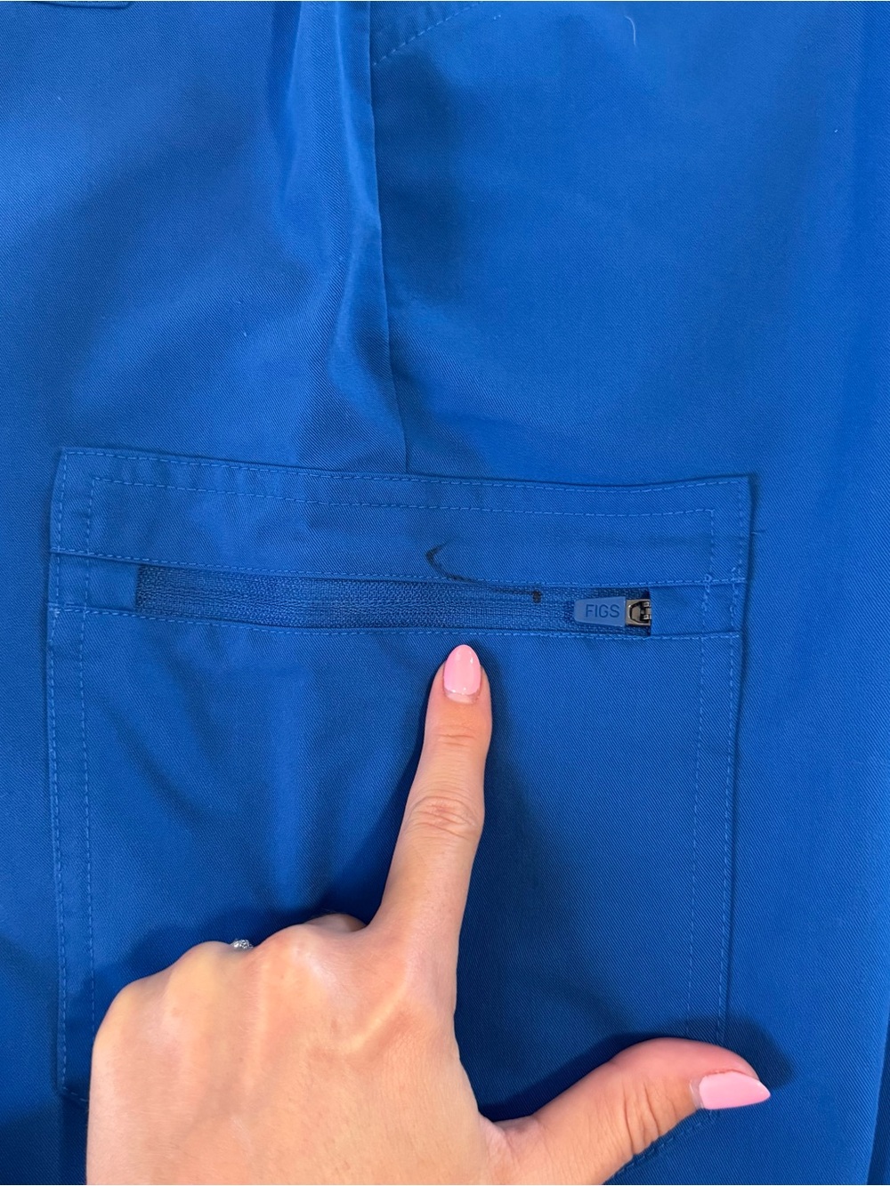 FIGS Zamora Joggers in Royal Blue XSP - Picture 7 of 7
